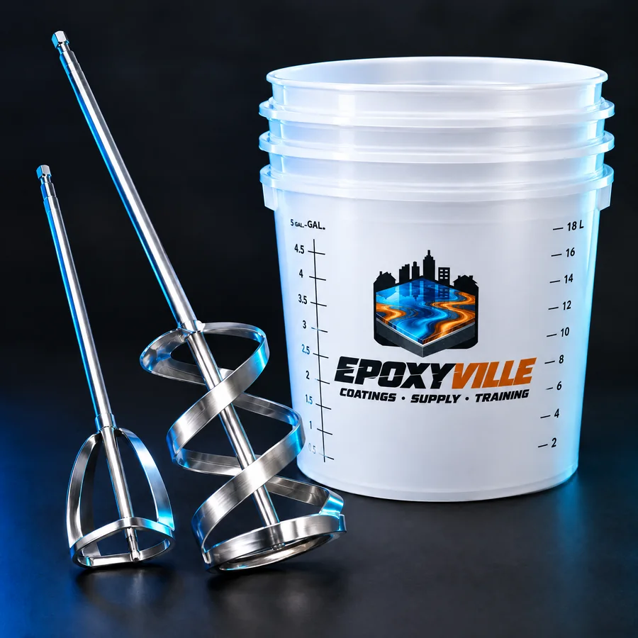 Paddles & Mixing Buckets